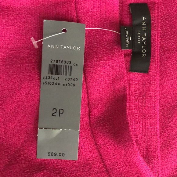 Ann Taylor Petite Cutout A-Line Skirt - Picture 9 of 10